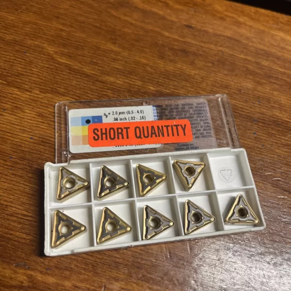 SECO TNMG 333-M3 TP1000 Carbide Turning Inserts - 9 Pack