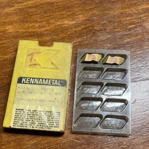 Kennametal NTP3L KC850 Carbide Grooving Inserts - 2 Pack