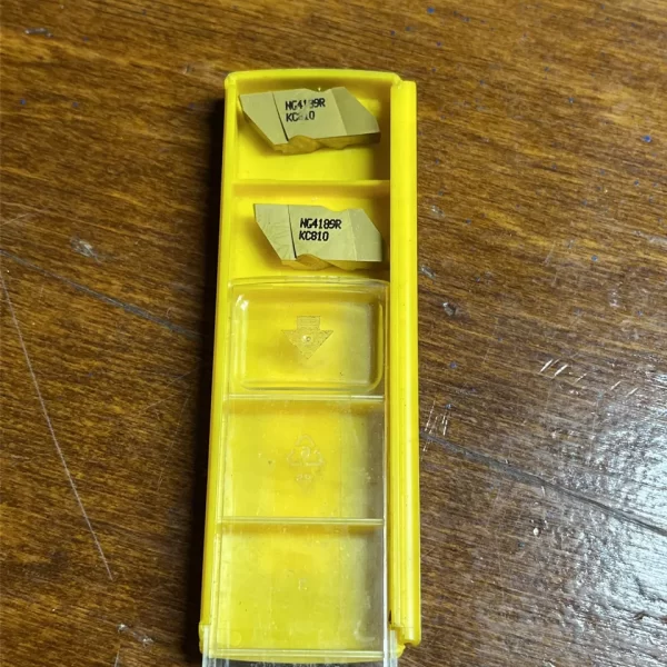 Kennametal NG4189R KC810 Carbide Grooving Insert - 2 Pack