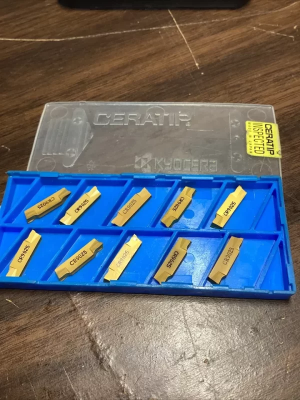 KYOCERA CERATIP GMM3020L-MT-15D TKW12735 CR9025 10 Inserts - Image 2