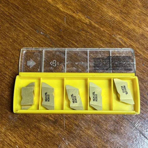 Kennametal NG4125L KC810 Carbide Grooving Inserts - 5 Pack