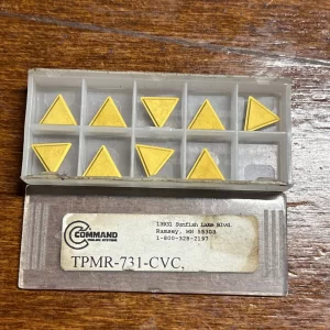 Command Tooling Systems TPMR-731-CVC Carbide Turning Inserts - 9 Pack