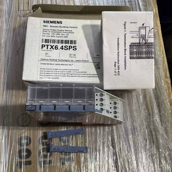 Siemens Remote Building Control, PTX6.4SPS