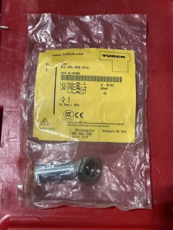 Turck Proximity Sensors BI 5-M18-VP4X-H1141 - Brand New