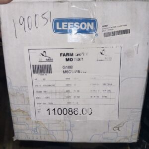 LEESON 1/2HP 1725RPM 56 TEFC 1PH HI-TORQUE MOTOR 110086.00