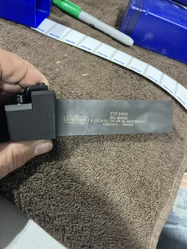 New Stellram Kennametal 27Z-2450 Inserted Turning Tool Holder