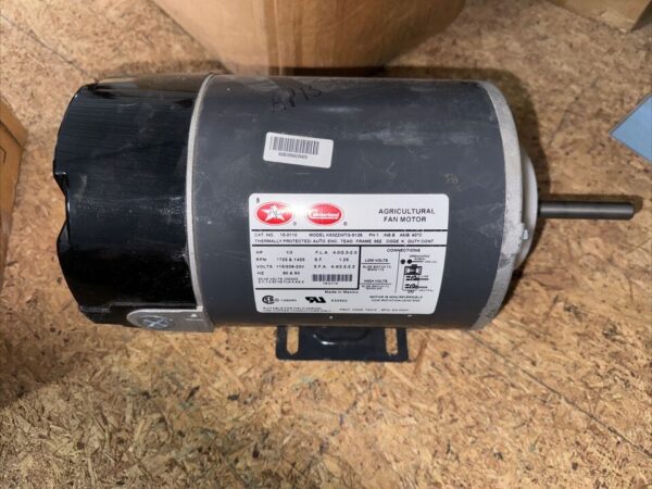 AP CUMBERLAND 15-0110 AGRICULTURAL FAN MOTOR Model K63ZZWTG-5126 1PH 1/3HP