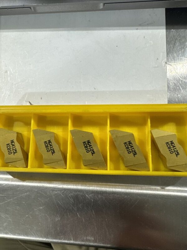 KENNAMETAL NG4125L KC810 Top Notch Grooving Inserts