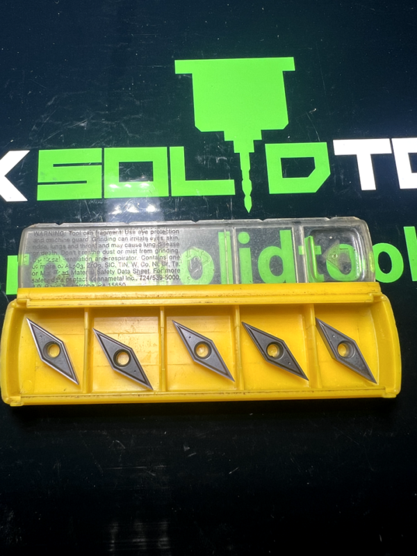 KENNAMETAL VBGT220LF KC5025 KENDEX INSERTS - Image 2
