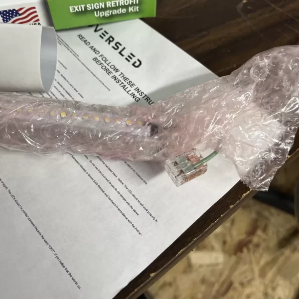 Louversled Exit Sign Retrofit Upgrade Kit - Image 2