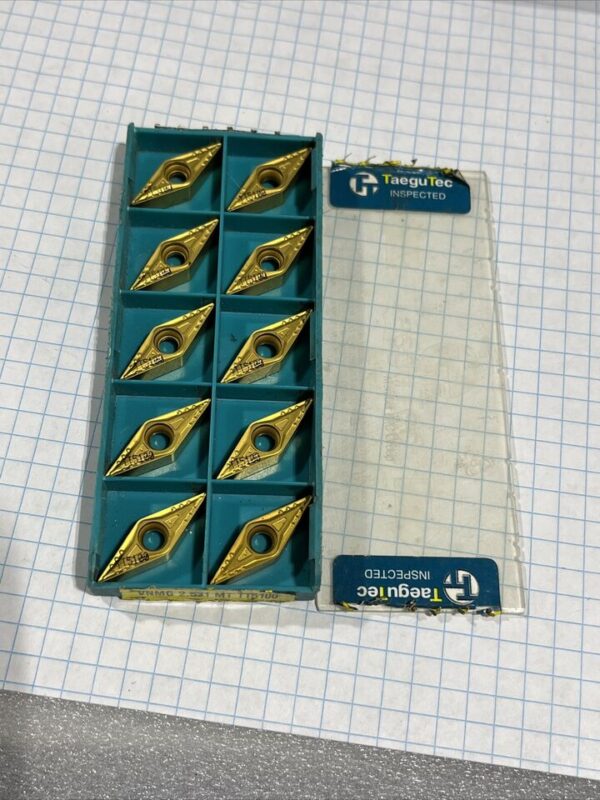 TaeguTec VNMG 130404 MT TT5100 Turning Inserts - 10 Pack