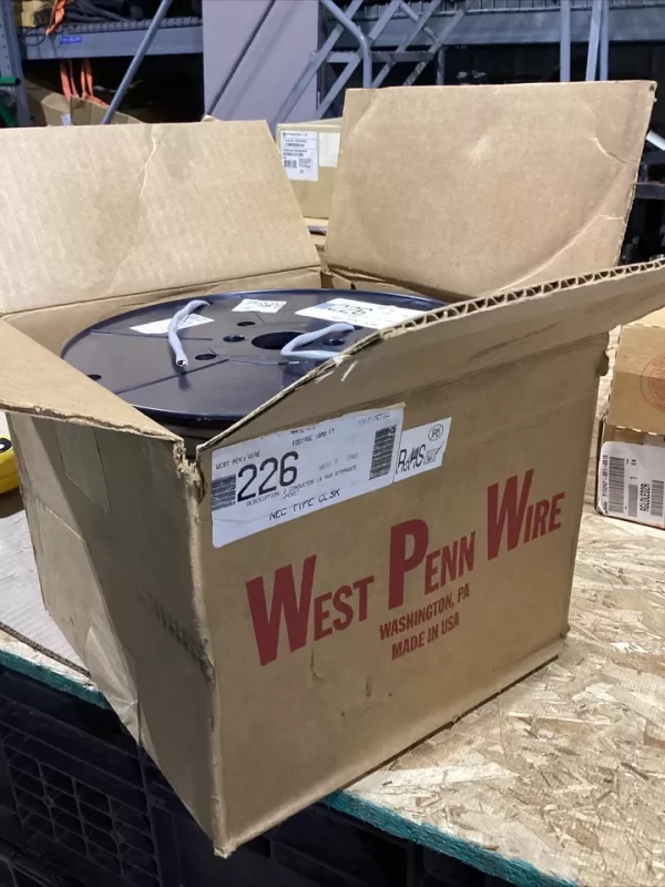 West Penn 226 Unshielded Audio Cable 1000ft NEW IN BOX SHIPS TODAY