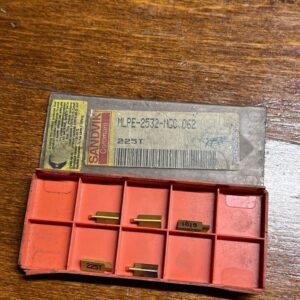 Sandvik Coromant MLPE-2532-NGC.062 Carbide Grooving Insert - 5 Pack