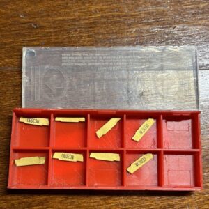 DrillPro NC3030 Carbide Grooving Inserts   - 8 Pack