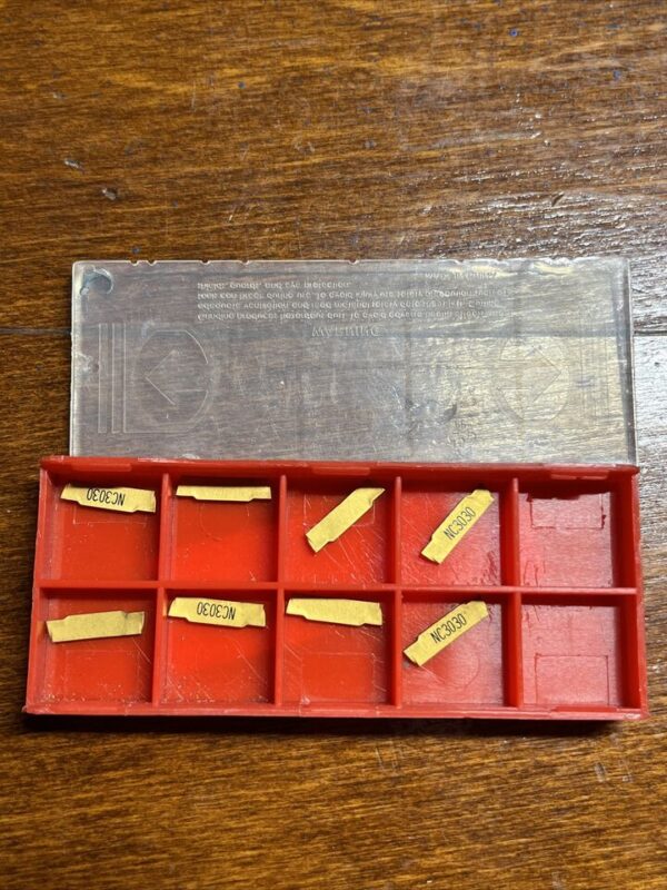 DrillPro NC3030 Carbide Grooving Inserts   - 8 Pack